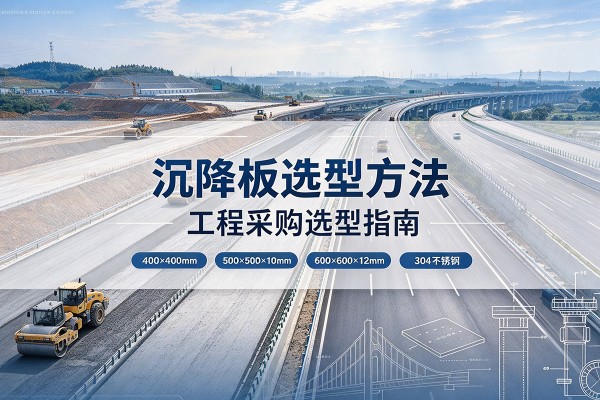 宁江沉降板选择方法