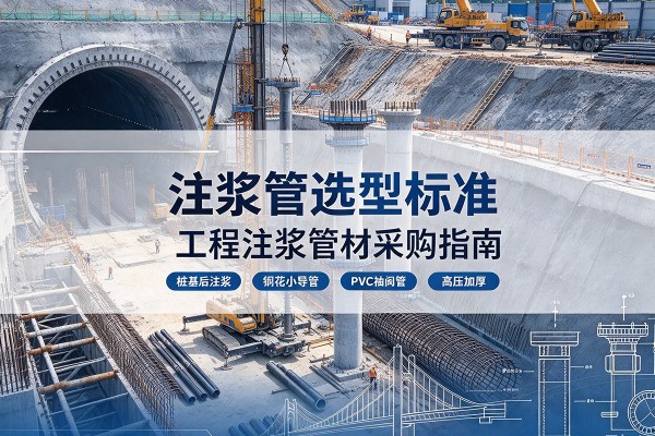 宁江注浆管选型标准