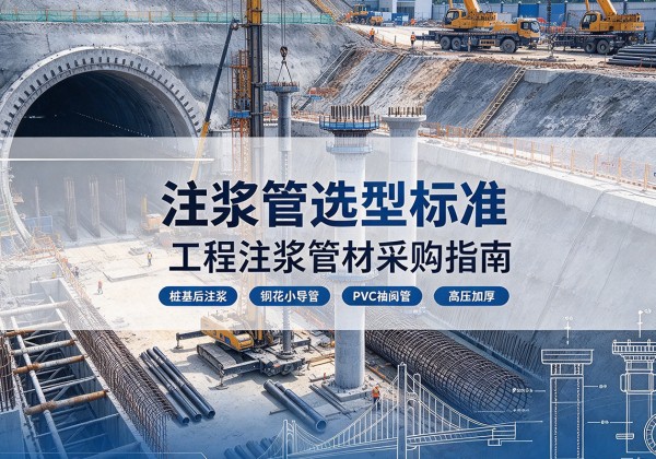 宁江注浆管选型标准